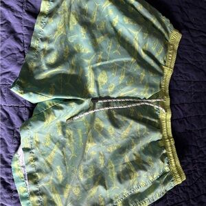 Southern Marsh Blue and White Swim Shorts